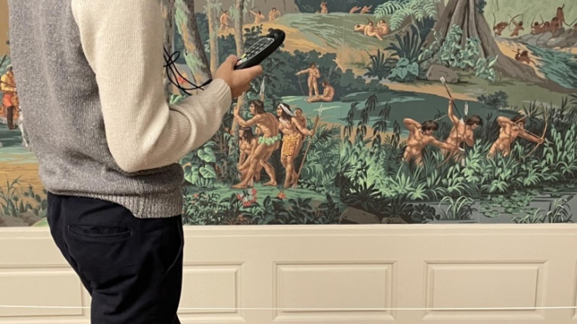 Parcours sonore immersif au Musée du Papier peint de Mézières (FR)