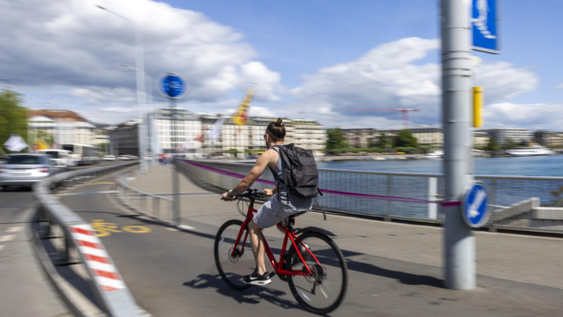 Pont du Mont-Blanc: le TCS propose une alternative pour les vélos