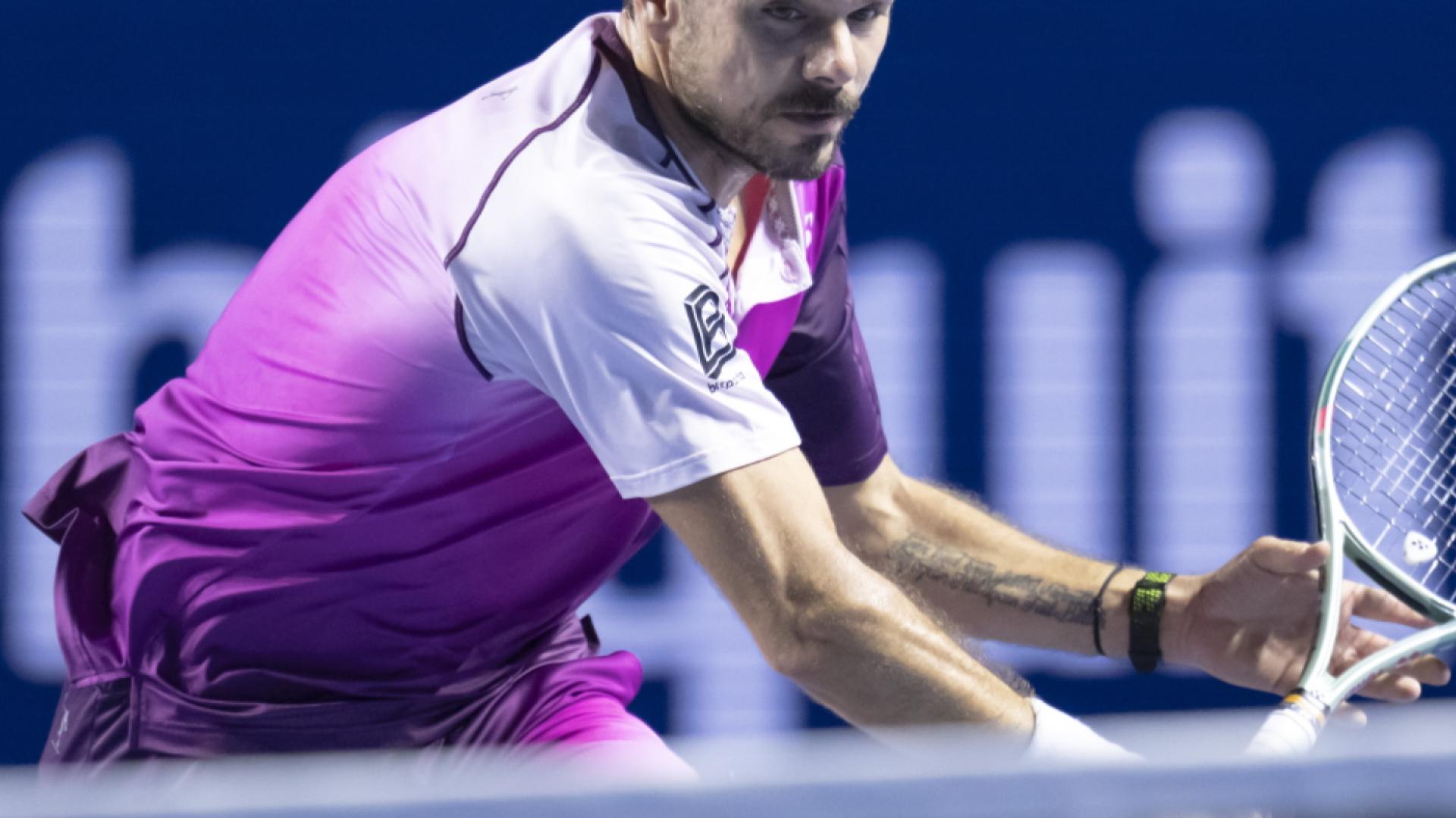 Wawrinka face à van de Zandschulp au 1er tour à Athènes