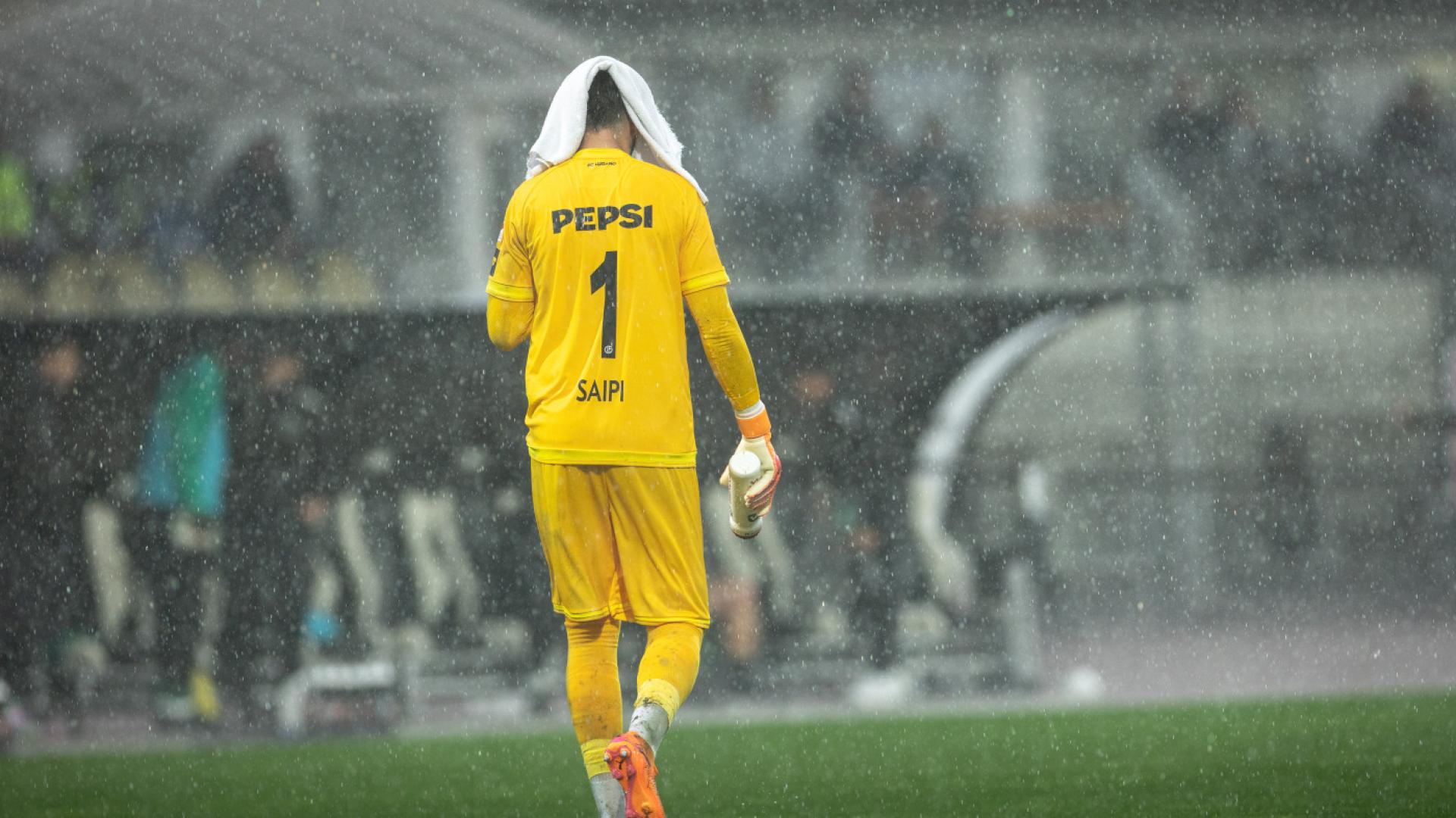 Lugano - St-Gall interrompu par la pluie