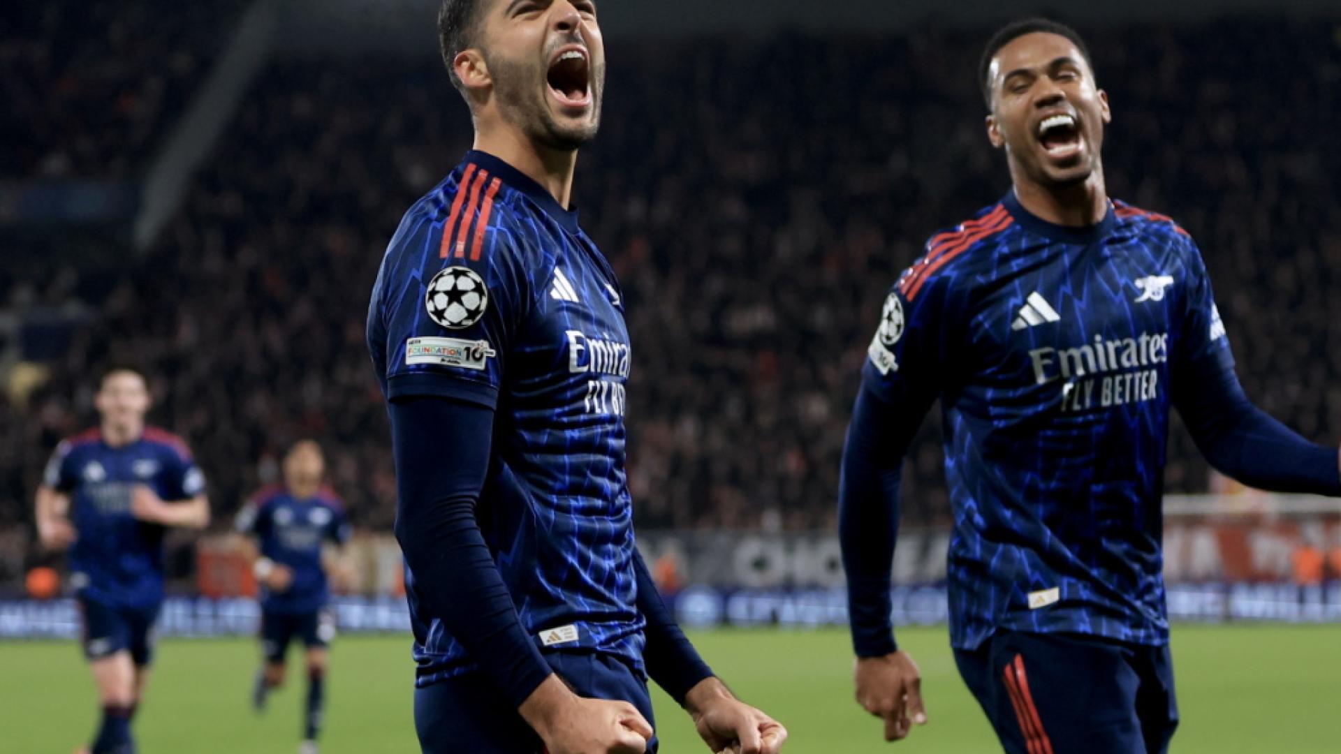 Ligue des champions: Arsenal toujours parfait