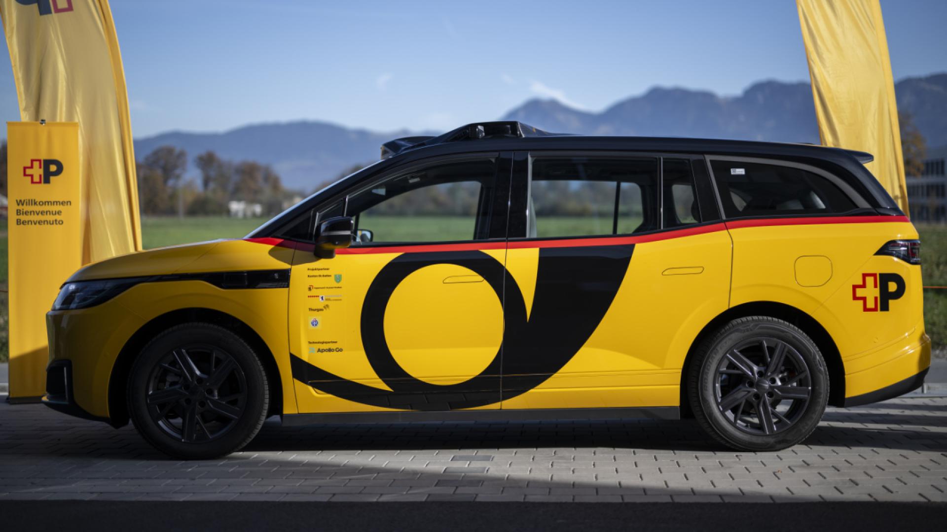 Autos à conduite autonome de CarPostal d'abord testées à Altstätten