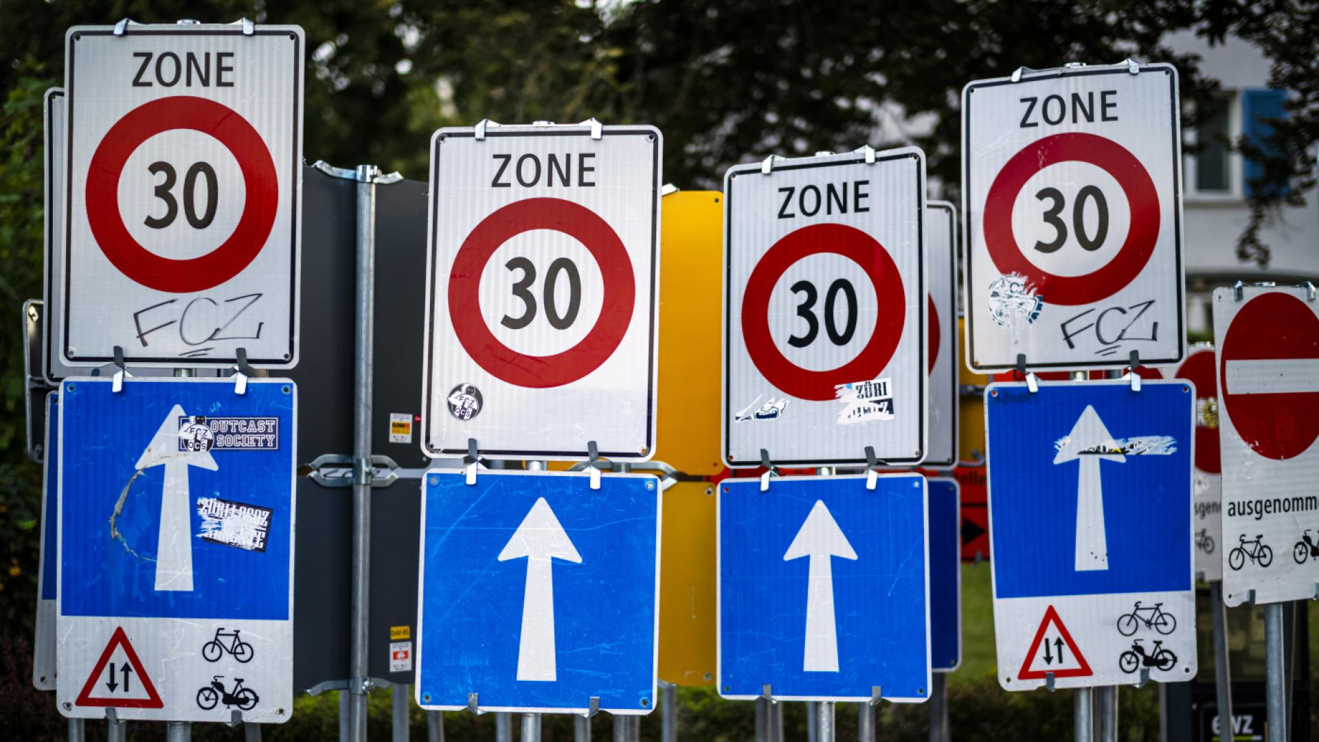 Les villes et communes tiennent à leur autonomie sur les 30 km/h