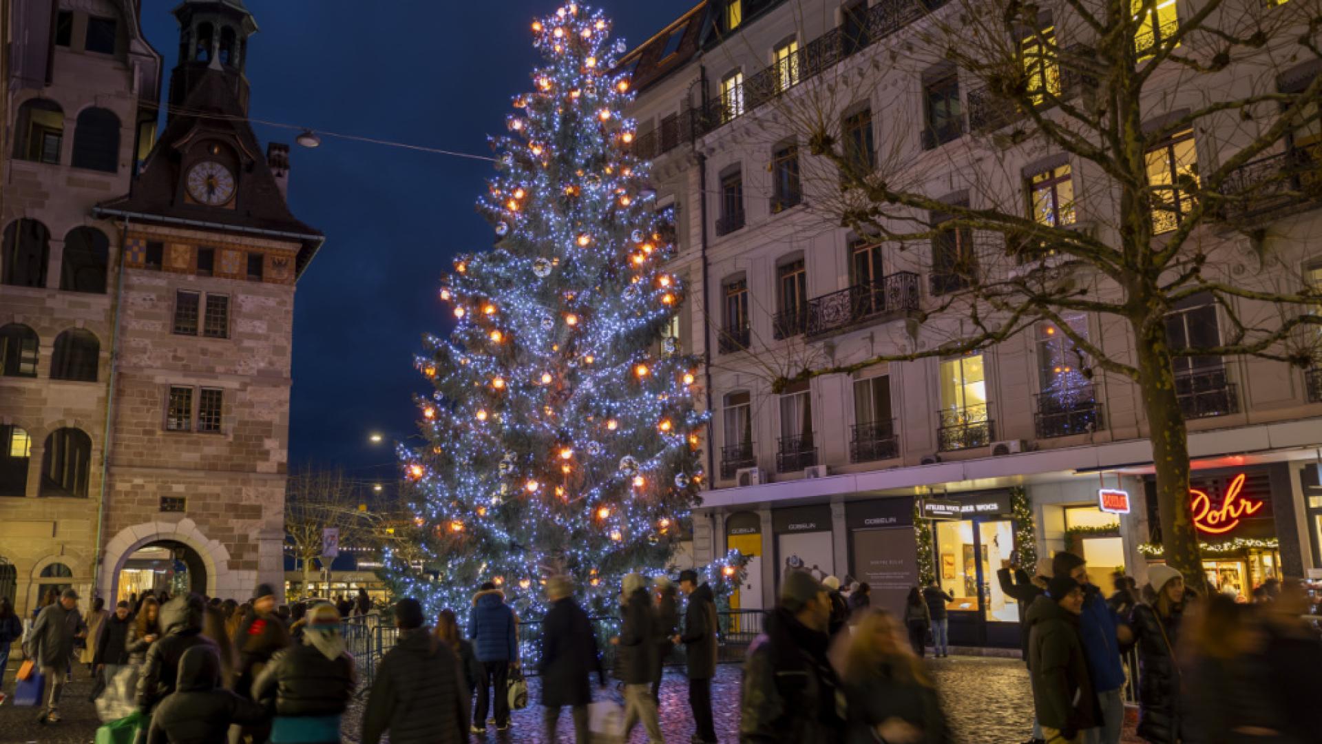 La Ville de Genève autorise la musique sur les terrasses à Noël