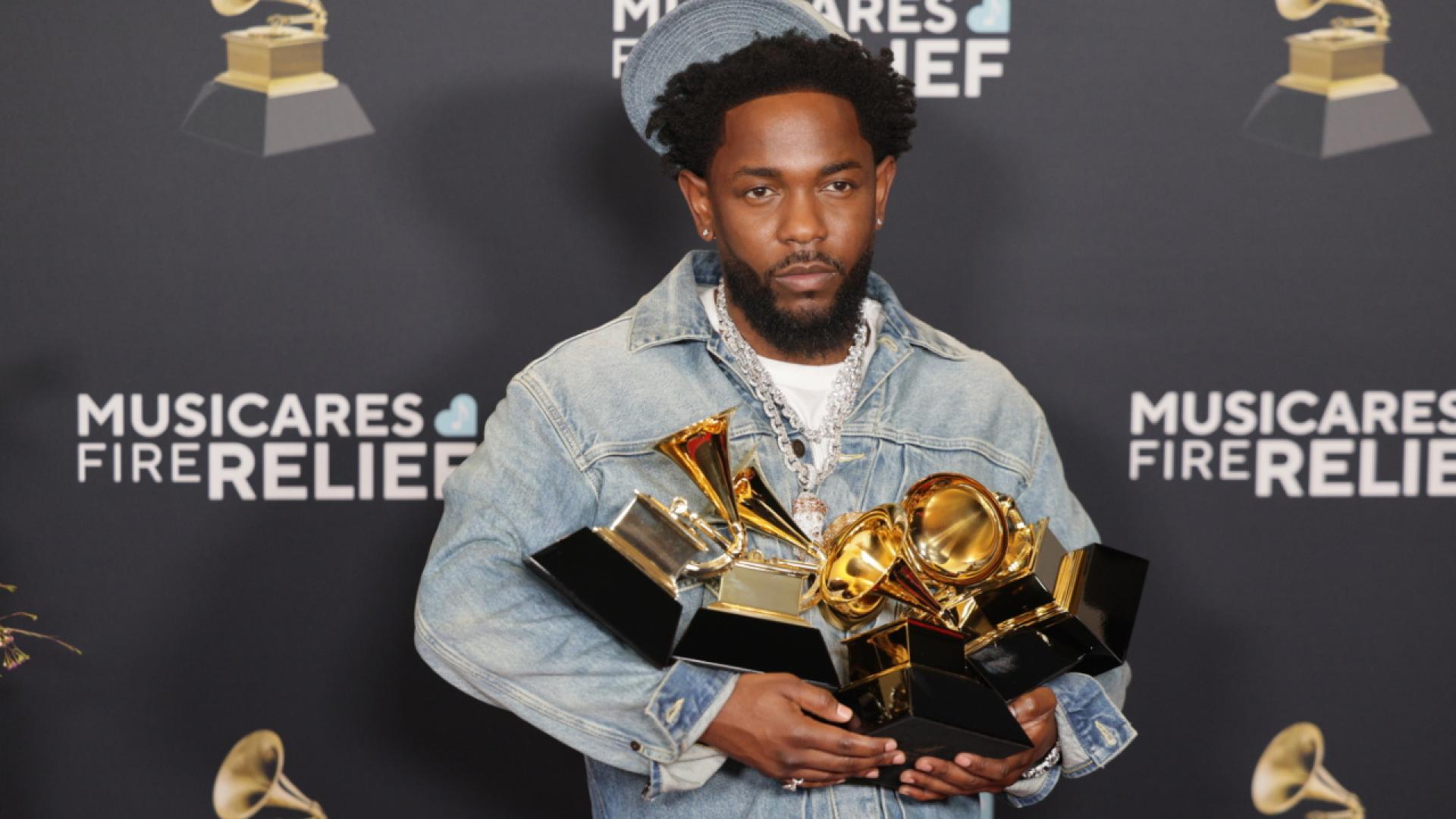 Le rappeur Kendrick Lamar de nouveau à l'honneur des Grammy Awards