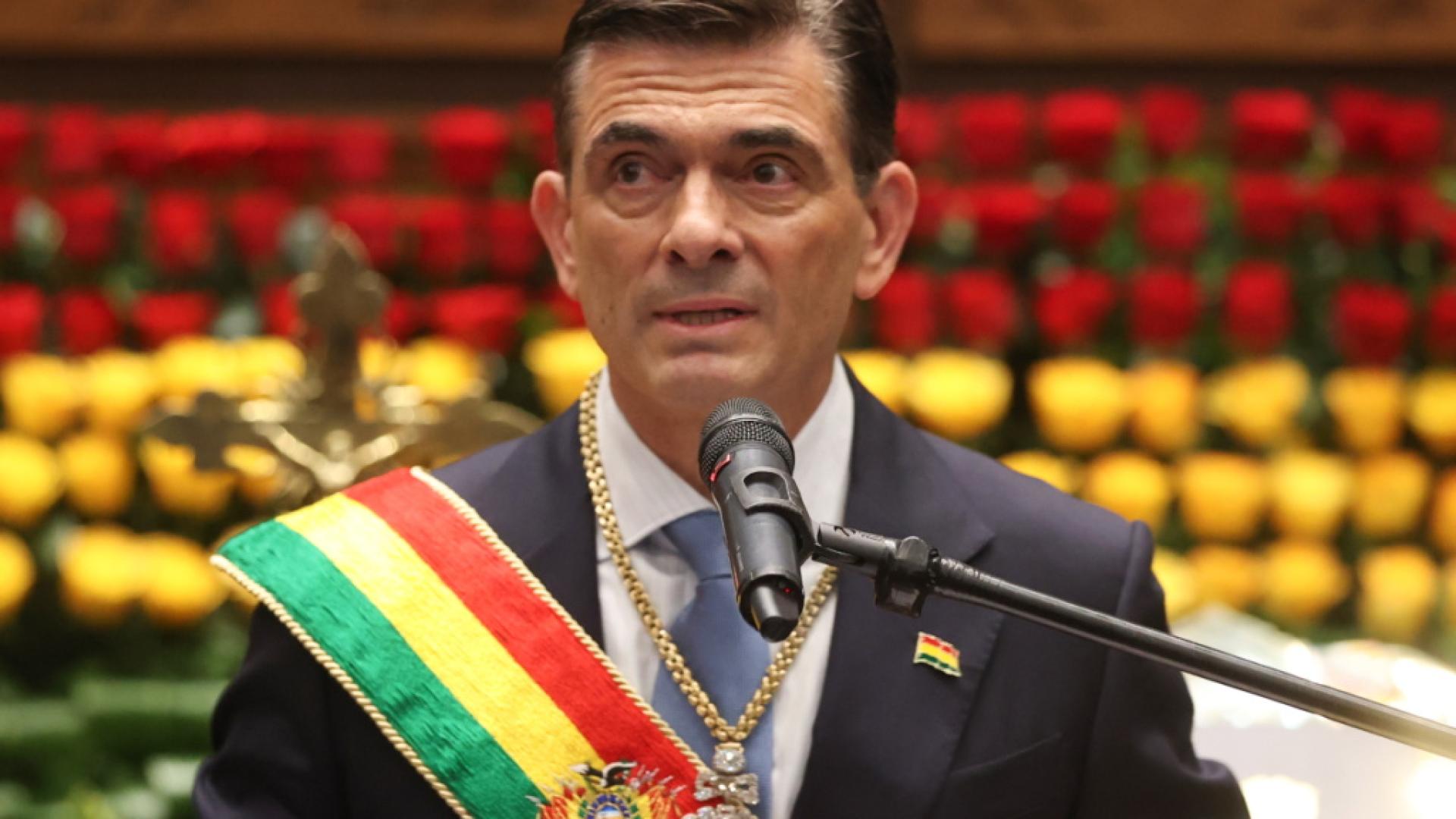 Le président Rodrigo Paz promet une Bolivie "plus jamais" isolée