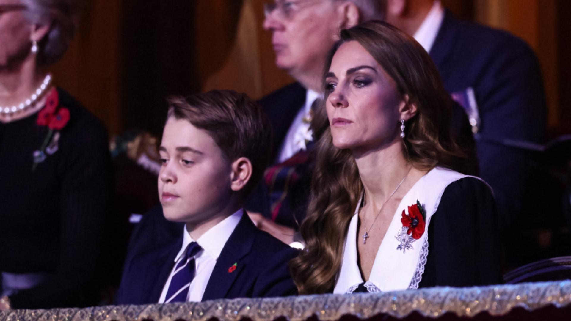 Royaume-Uni: le prince George à une soirée de commémoration