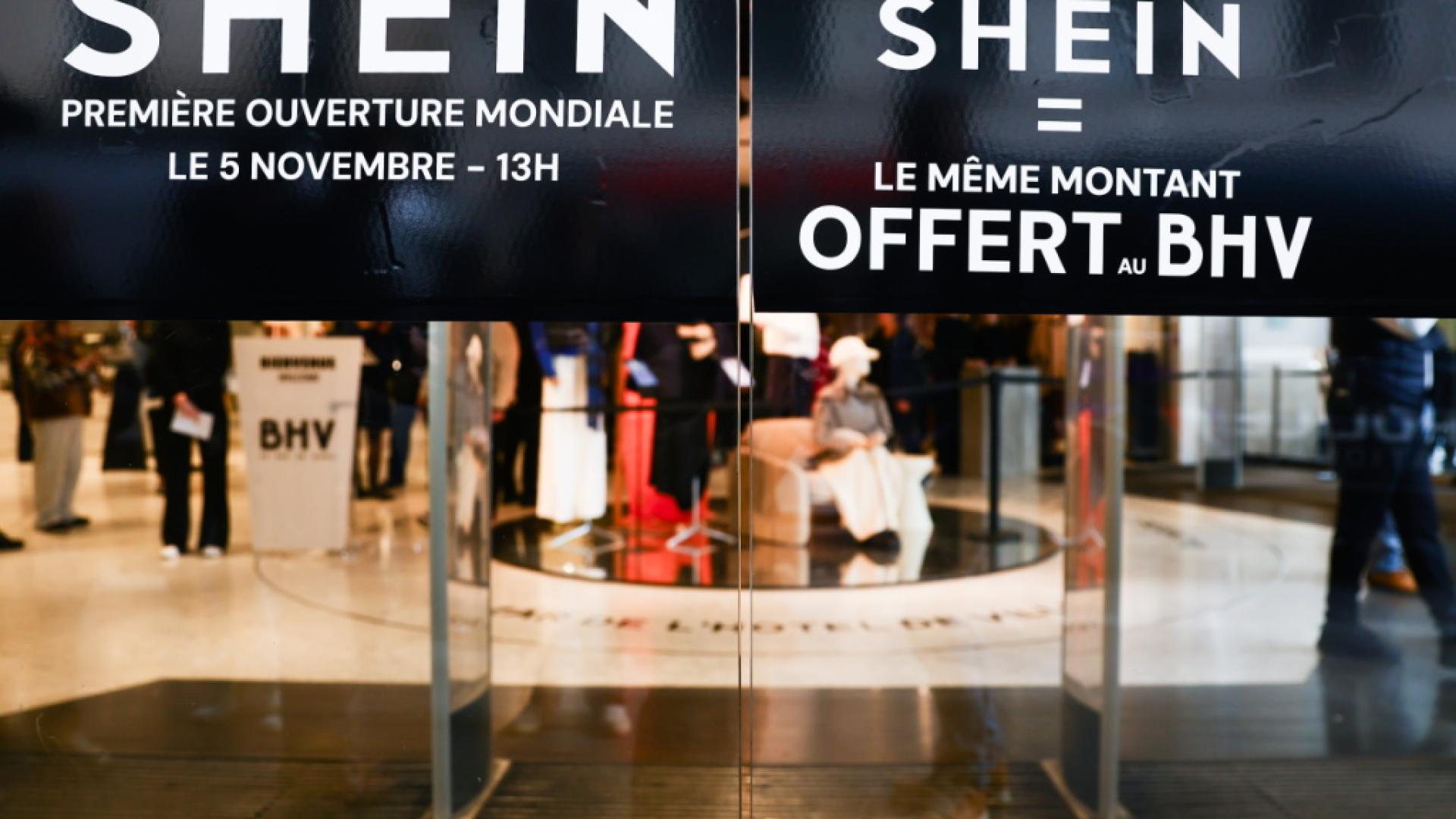 La boutique Shein à Paris a attiré "plus de 50'000 personnes"