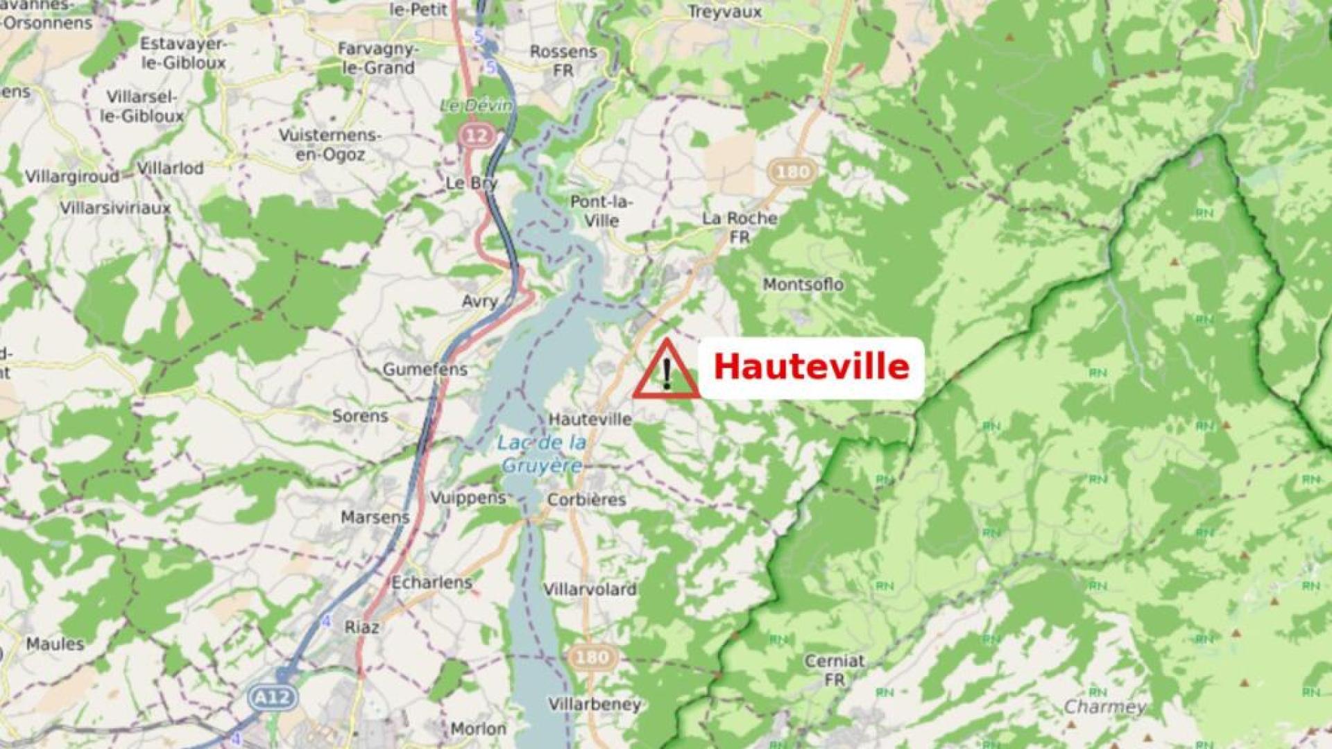 Deux collisions avec des bovins sur une route du canton de Fribourg