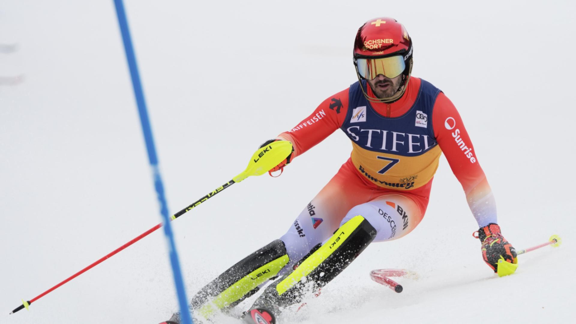 Décevant à Sölden, Loïc Meillard veut briller à Levi