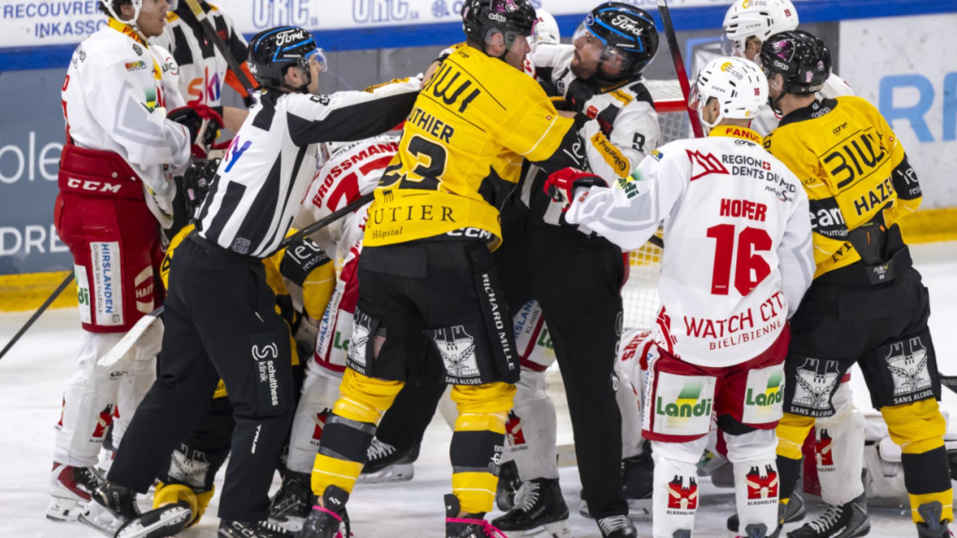 National League: Bienne gagne après avoir été mené 3-0