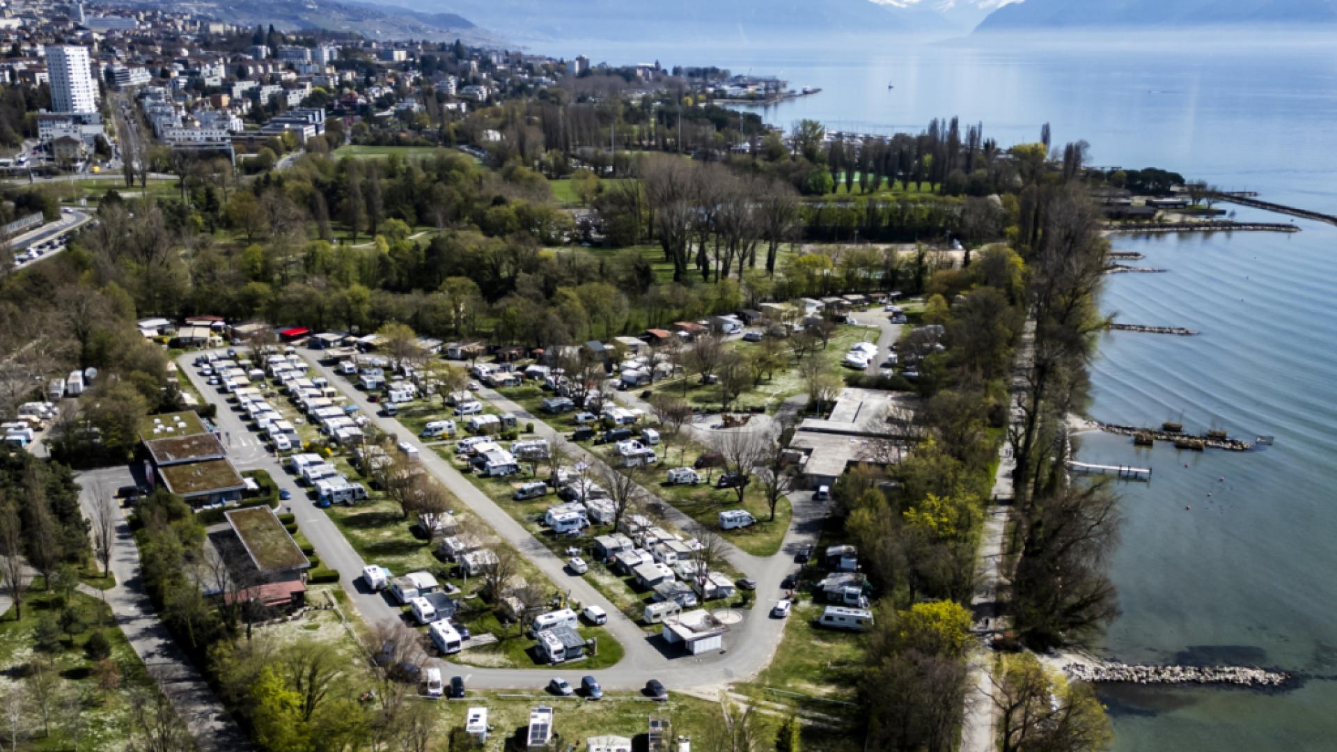 Mue en vue pour le camping de Vidy-Lausanne