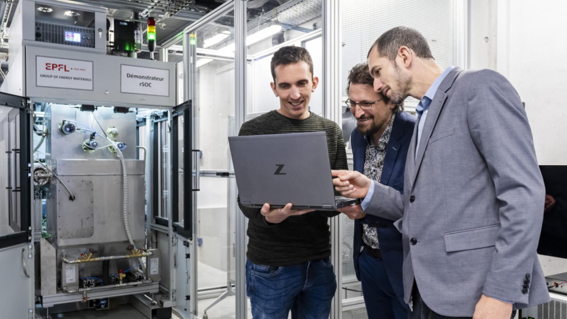 Un nouveau démonstrateur énergétique "Power-to-Gas" inauguré à Sion