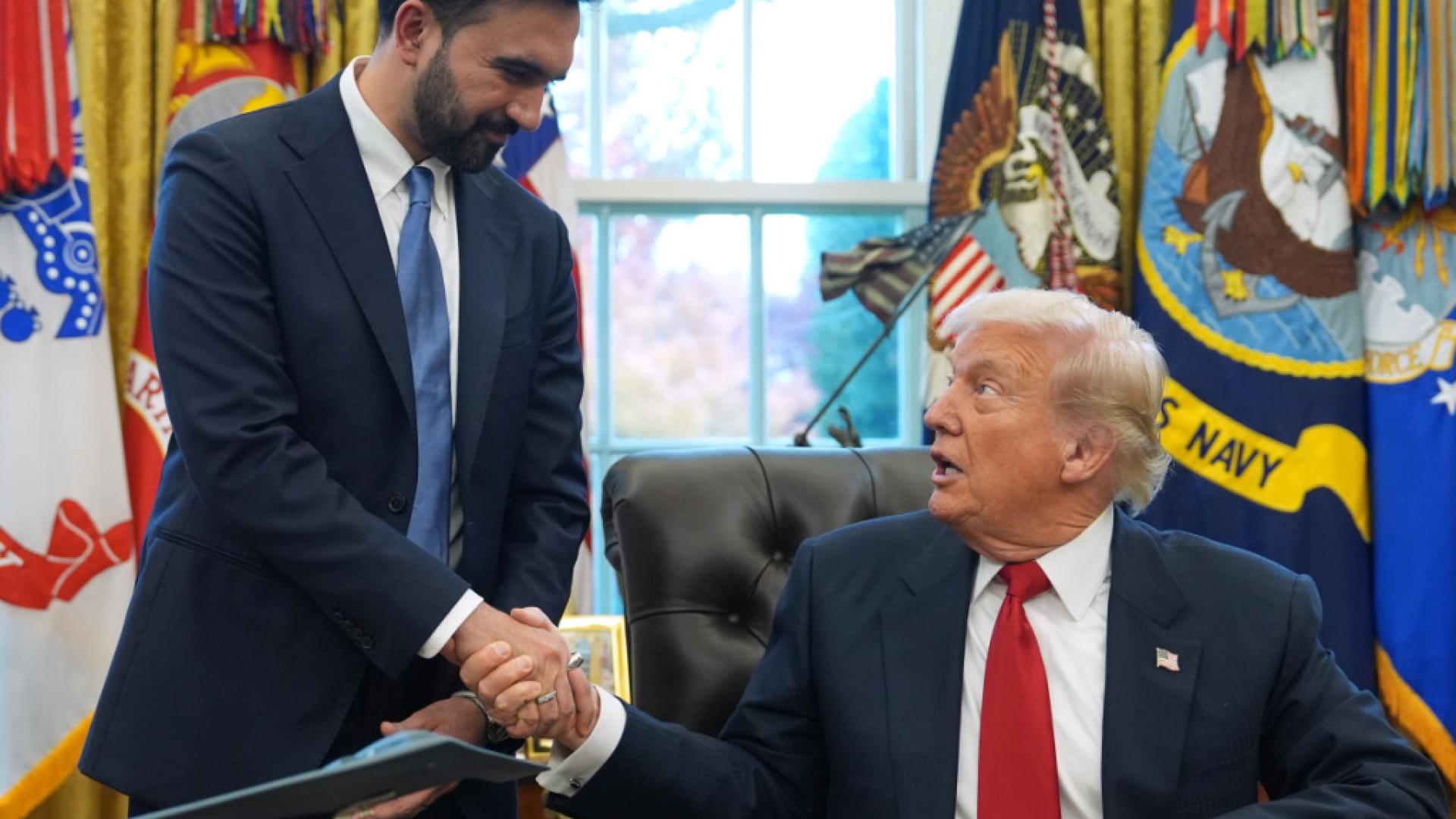 Assaut d'amabilités pour Trump et Mamdani