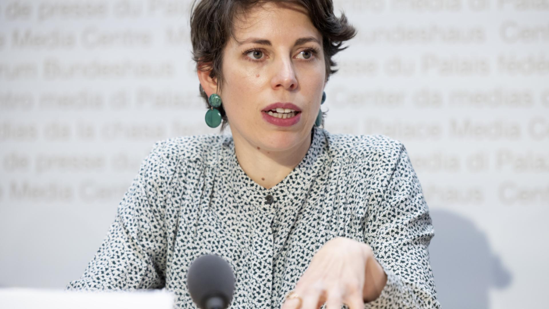 Pour Lisa Mazzone, les Verts doivent hériter d'un siège PLR