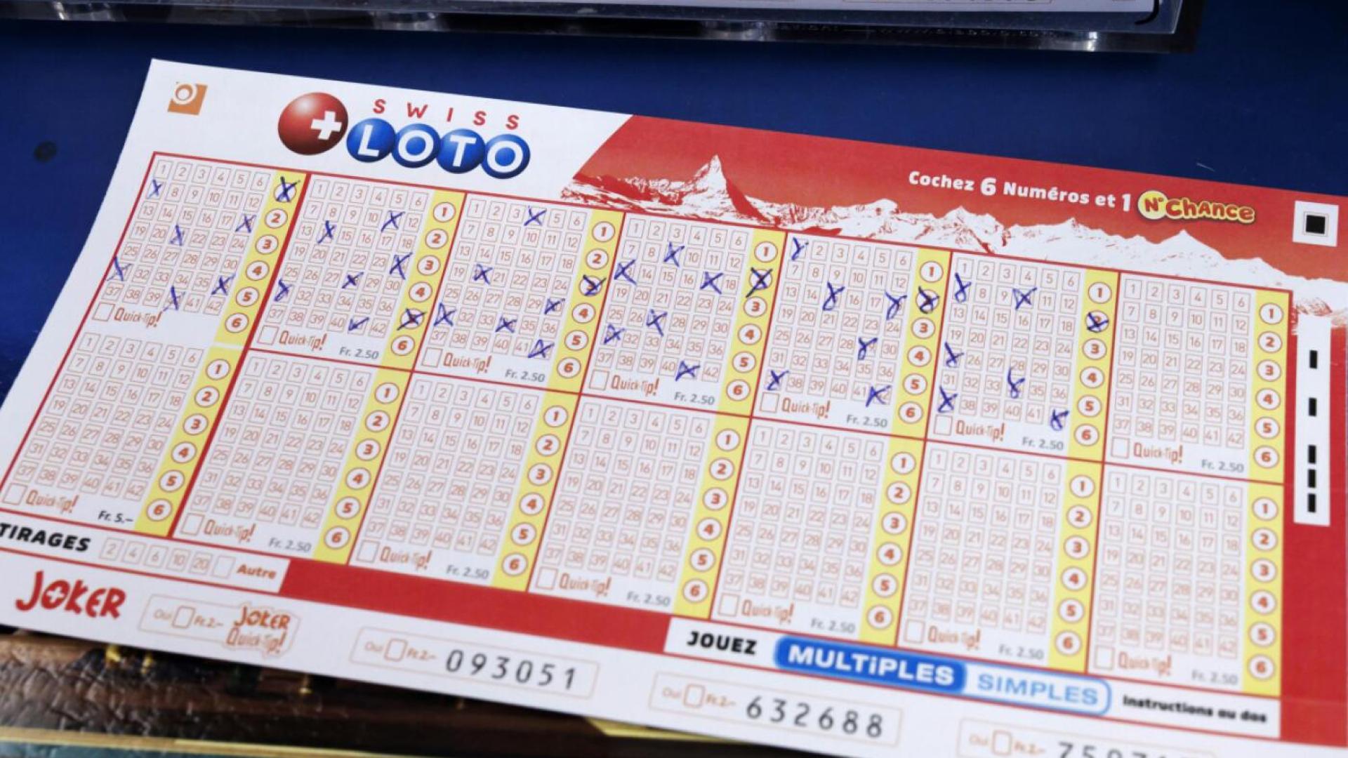Pas de millionnaire au tirage du Swiss Loto