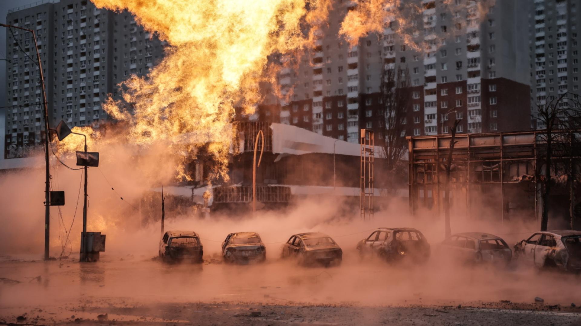 Bombardements russes à Kiev et Kharkiv : 1 mort , 15 blessés