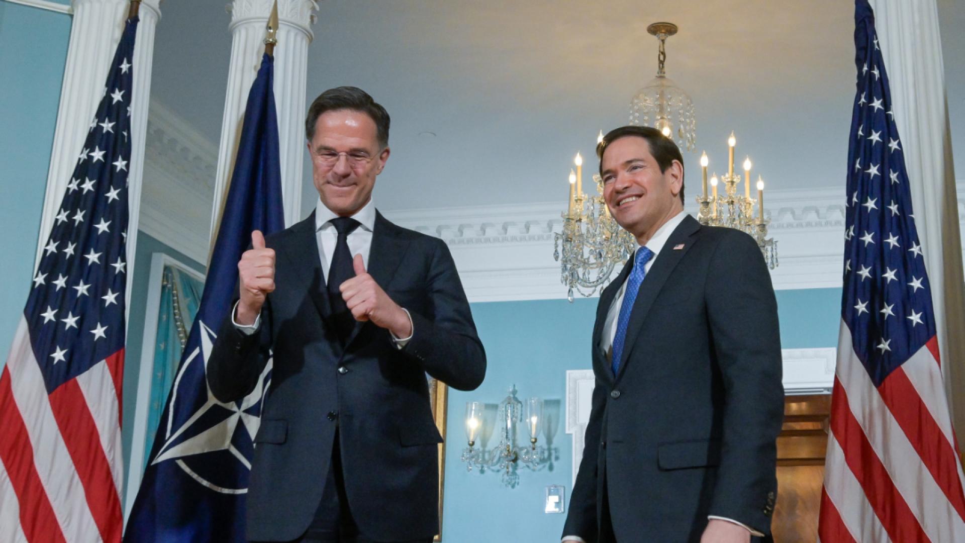Trump furieux contre l'Otan : rencontre discrète avec Rutte - La Télé