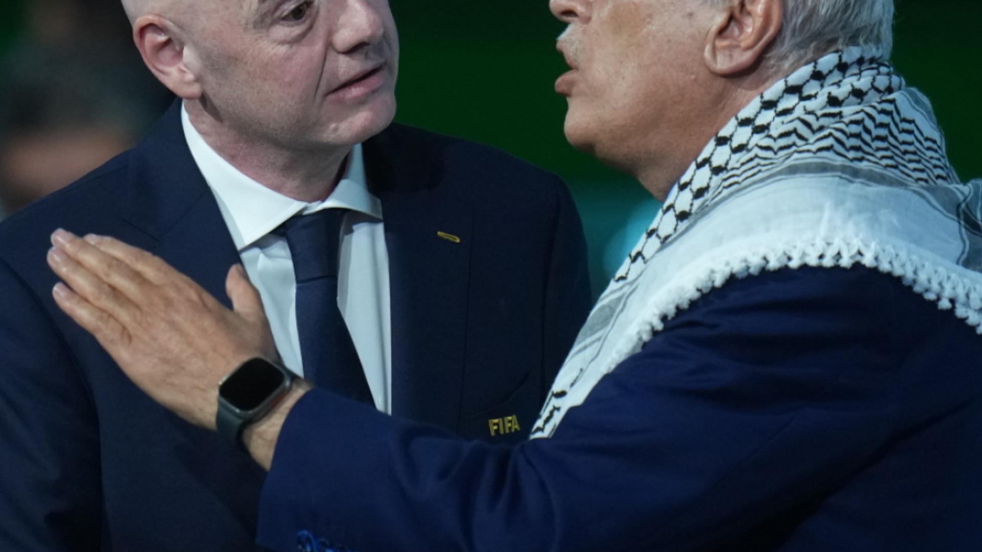Rajoub refuse une photo avec un dirigeant israélien au congrès FIFA ...