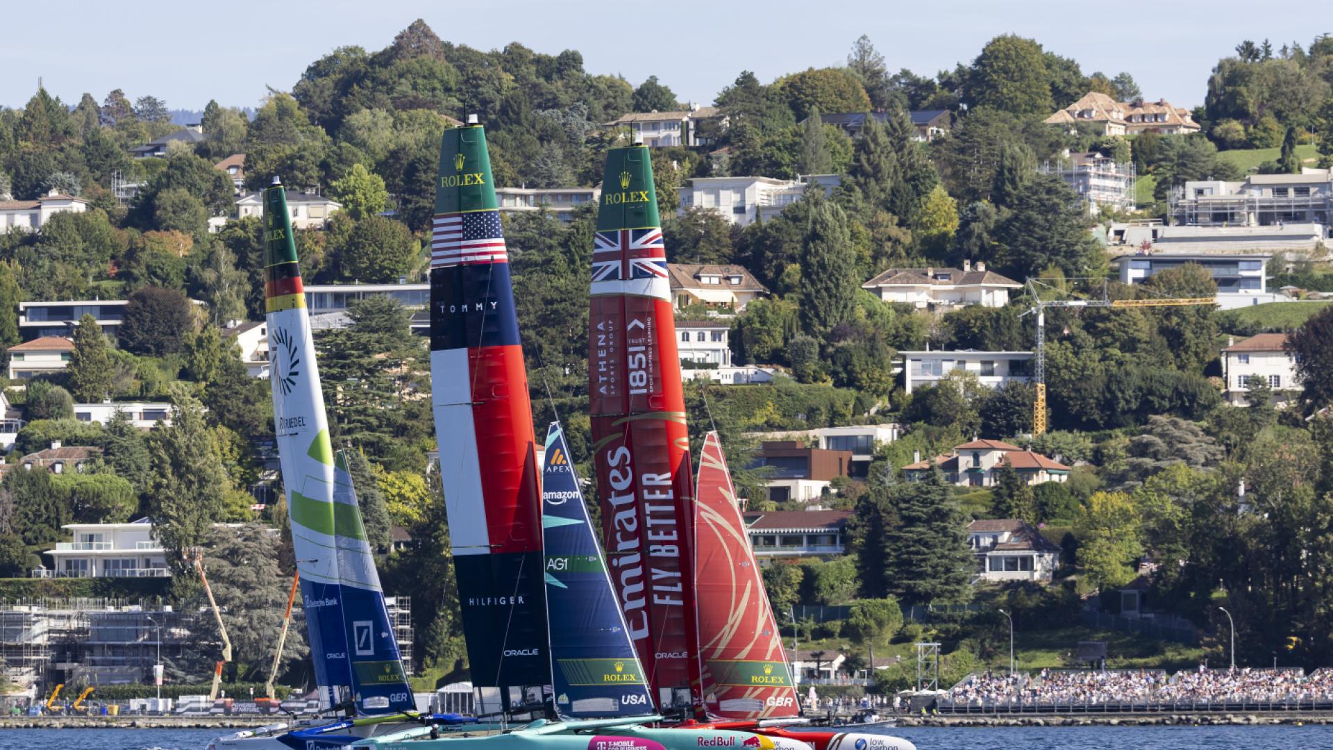 В Женеве вводят ограничения движения и навигации из-за регаты Sail Grand Prix
