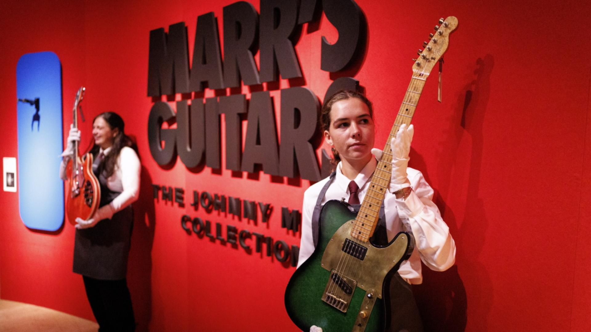 Two Johnny Marr Guitars Sell for Over 650,000 Euros at Auction - News Directory 3
