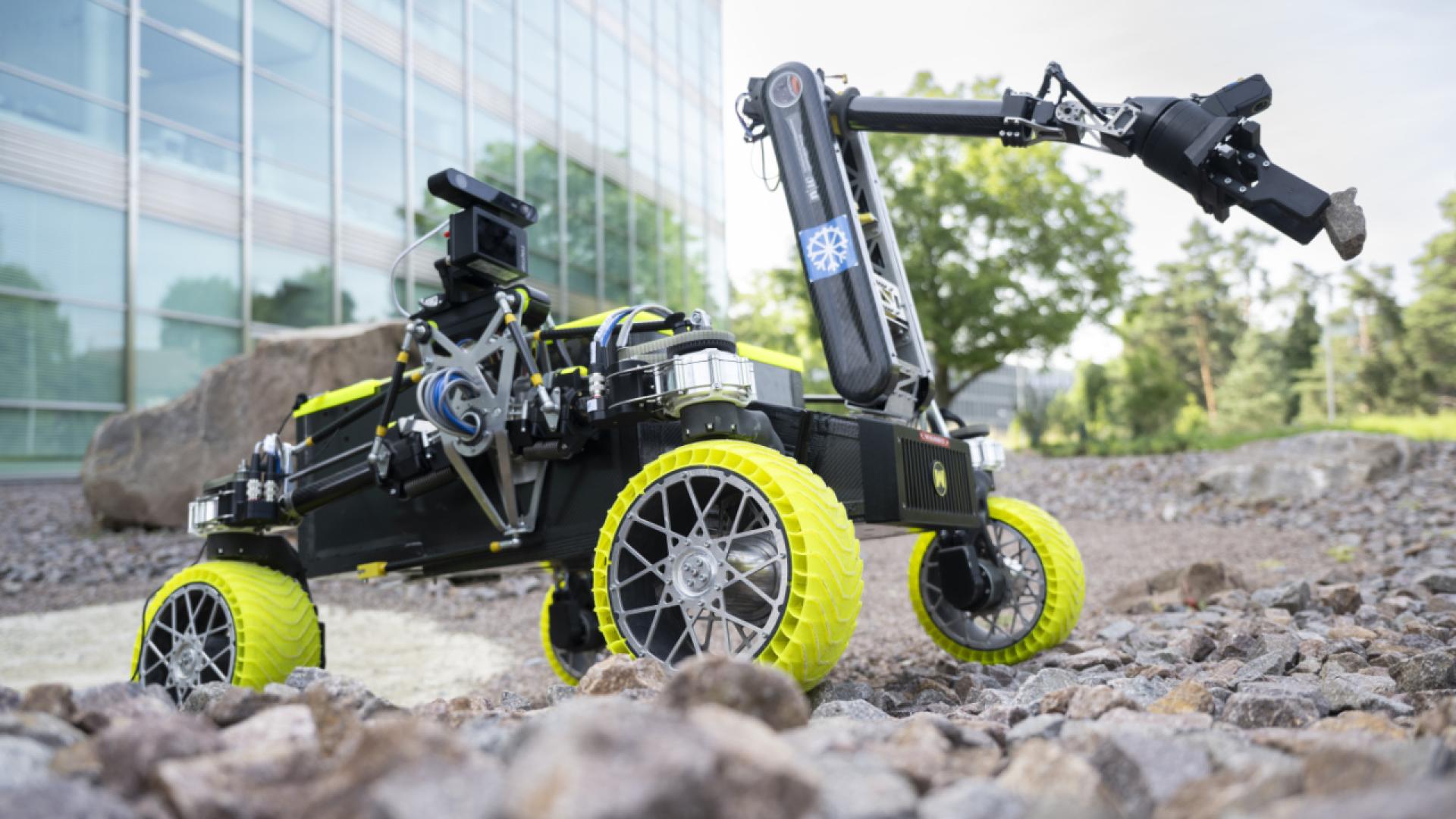 La FHNW ouvre un terrain martien pour tester le rover