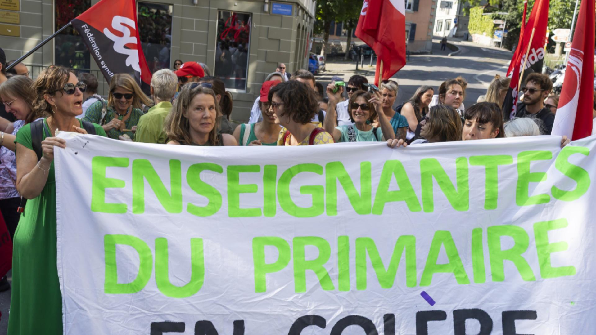 Classes vaudoises 1-2P: des négociations avec le Canton